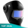 Schweißhelm 3M Speedglas Typ G5-02 inklusive gebogenem Automatik-Schweißfilter, Kopfband, Reinigungstuch und Tasche | Hersteller-Nr. 621120