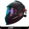 Laser-Automatik-Schweißhelm OPTREL Typ Panoramaxx hybrid, schwarz, 50 x 100 mm, Hellstufe 3,0 DIN, Schutzstufe 4-9/5-13 DIN