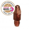 Kontaktdüse Original Binzel für MIG/MAG-Brenner MB 24/25/26/240 in 0,6 - 1,2 mm ø mit M6-Gewinde